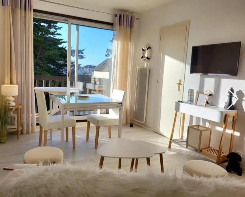 Studio Front De Mer Merville-Franceville-Plage Esterno foto